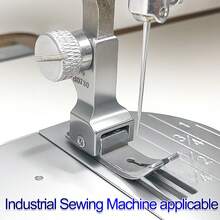 New 4-Spring Design Industrial Straight Stitch Sewing Machine Presser Foot, Universal For 730 Anti-Skipping, Suitable For Thick And Thin Fabrics, Installation Screws Included - B730 Presser Foot (screws Included) - View 8
