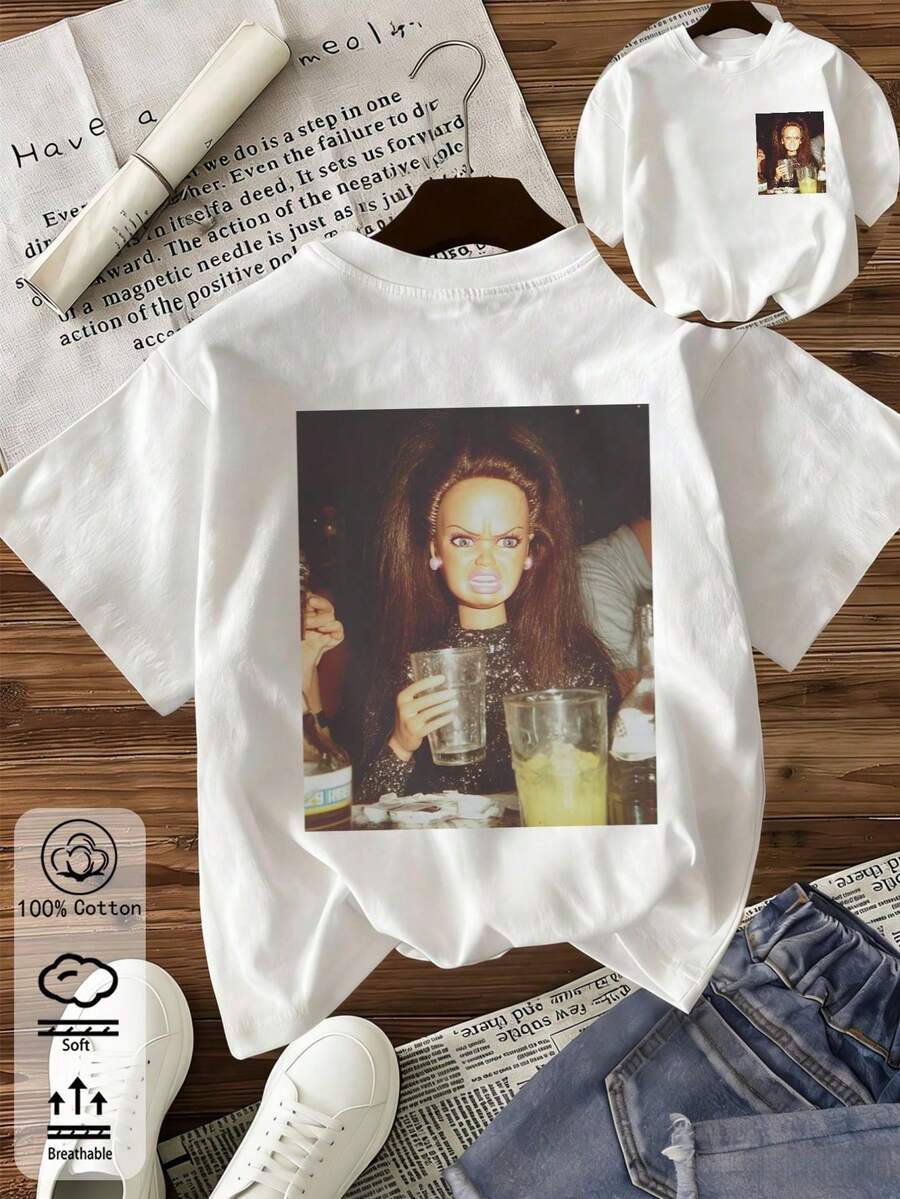 Women T-Shirts - White - View 1