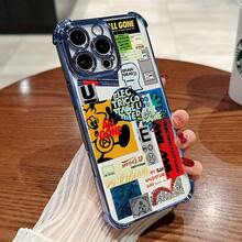 Funda para Teléfono - Elegante funda diseñada para varios modelos de , incluyendo los más recientes, con una parte trasera transparente y suave que ofrece protección contra caídas. - Color mixto 1 - Ver 1