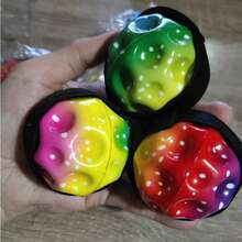 3/2/1pcs Wrist Elastic Ball - Strong Bounce, Smooth Texture - Perfect Gift For Birthday, Holiday, Surprise, Seasonal, April Fool's Day, Easter - Gift, Toy, Outdoor Toy - Random Color - View 9