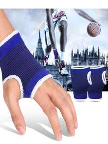 Breathable Fitness Palm Protector Sleeve, Elastic Fit For High-Intensity Sports Boxing Gear, Golf, Tennis, Baseball, Running, Football, Basketball, Climbing, Cycling Elbow Sleeve, Fitness Sports Protective Gear - Multicolor - View 2