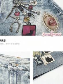 Women Jeans - Blue - View 11
