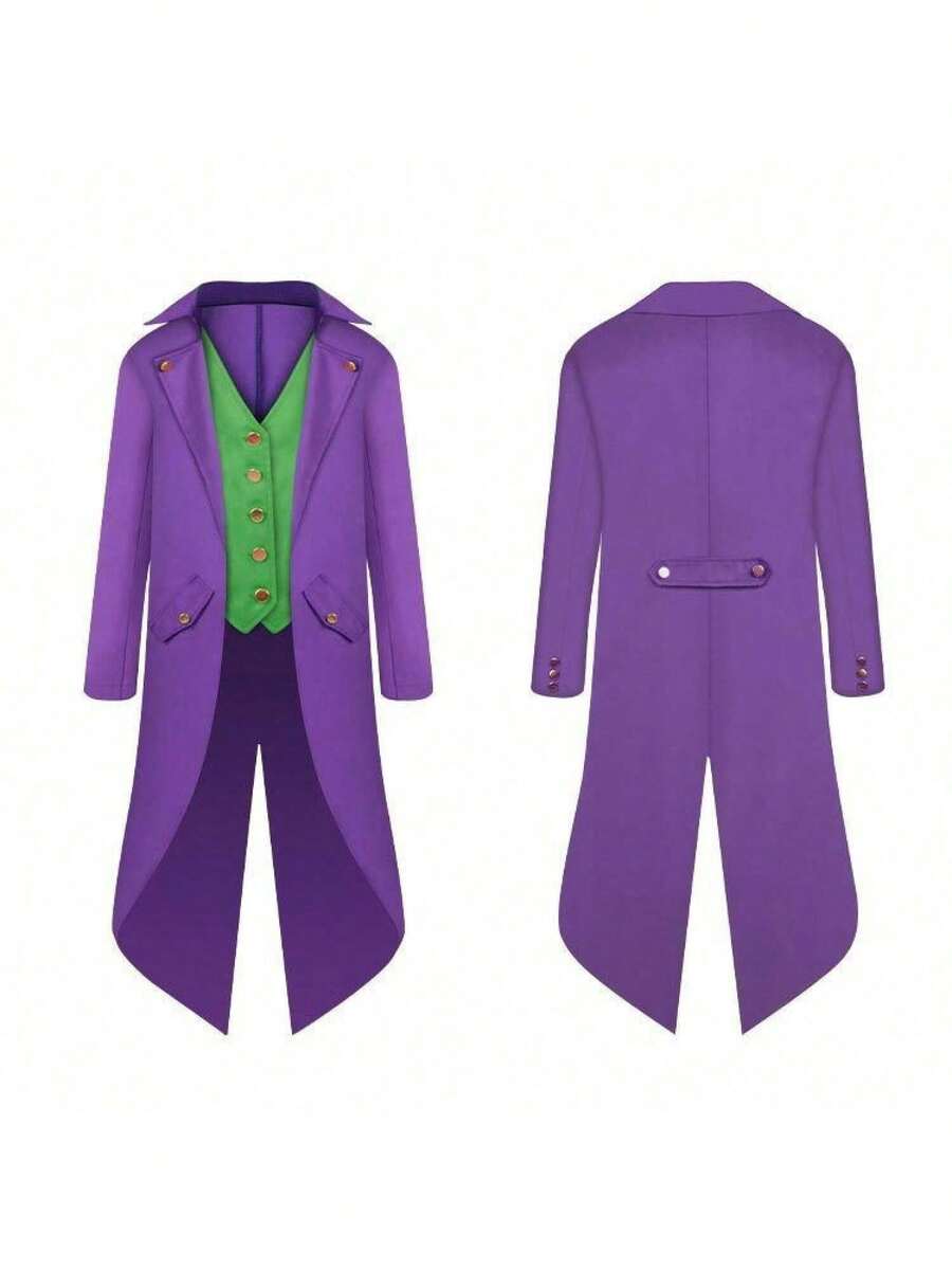 Cosplay Clothing - Tuxedo - Purple and Green - View 1