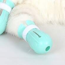 4pcs/Set - Multi-Functional Cat Paw Covers - Soft Silicone Cat Boots, Suitable For Bathing, Injection And Medication Care, Stress-Free Cat Bathing Paw Covers - Multicolor - View 5