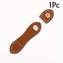 1Pc/2/4/5Pcs Artificial Leather Snap Buttons - Sew-On Fasteners, Suitable For DIY Crafts, Wallet And Handbag Closures, Phone Cases, Jackets And Notebooks, Clothing Sewing Zipper Buttons - Multicolor - View 18