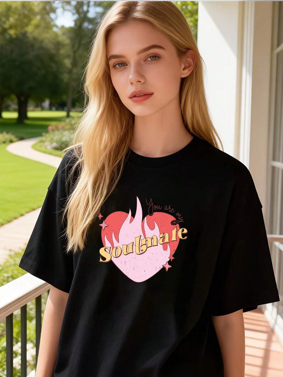 Women T-Shirts - Black - View 1