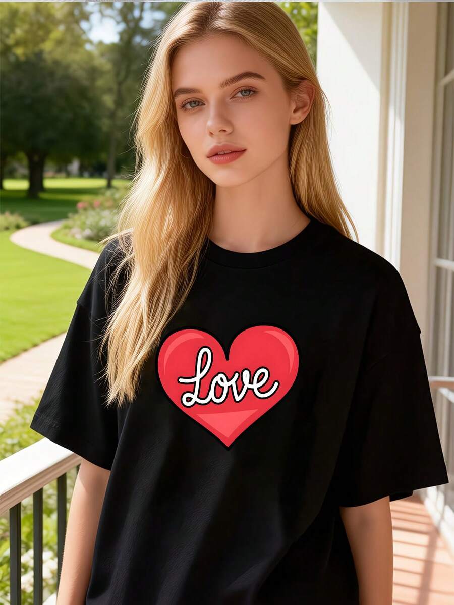 Women T-Shirts - Black - View 1