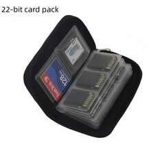 1pc Zippered SIM Card Holder Photo Album, Multi-Function Memory Card Sleeve, Portable Storage Bag For Camera And Phone Cards, Anti-Lost Travel And Car Storage Case - View 4