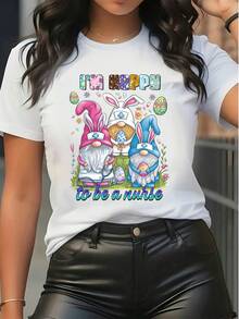 Women T-Shirts - White - View 6