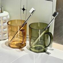 New Toothbrush Cup - Yellow - View 2