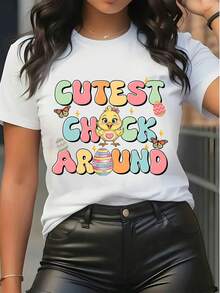 Women T-Shirts - White - View 6