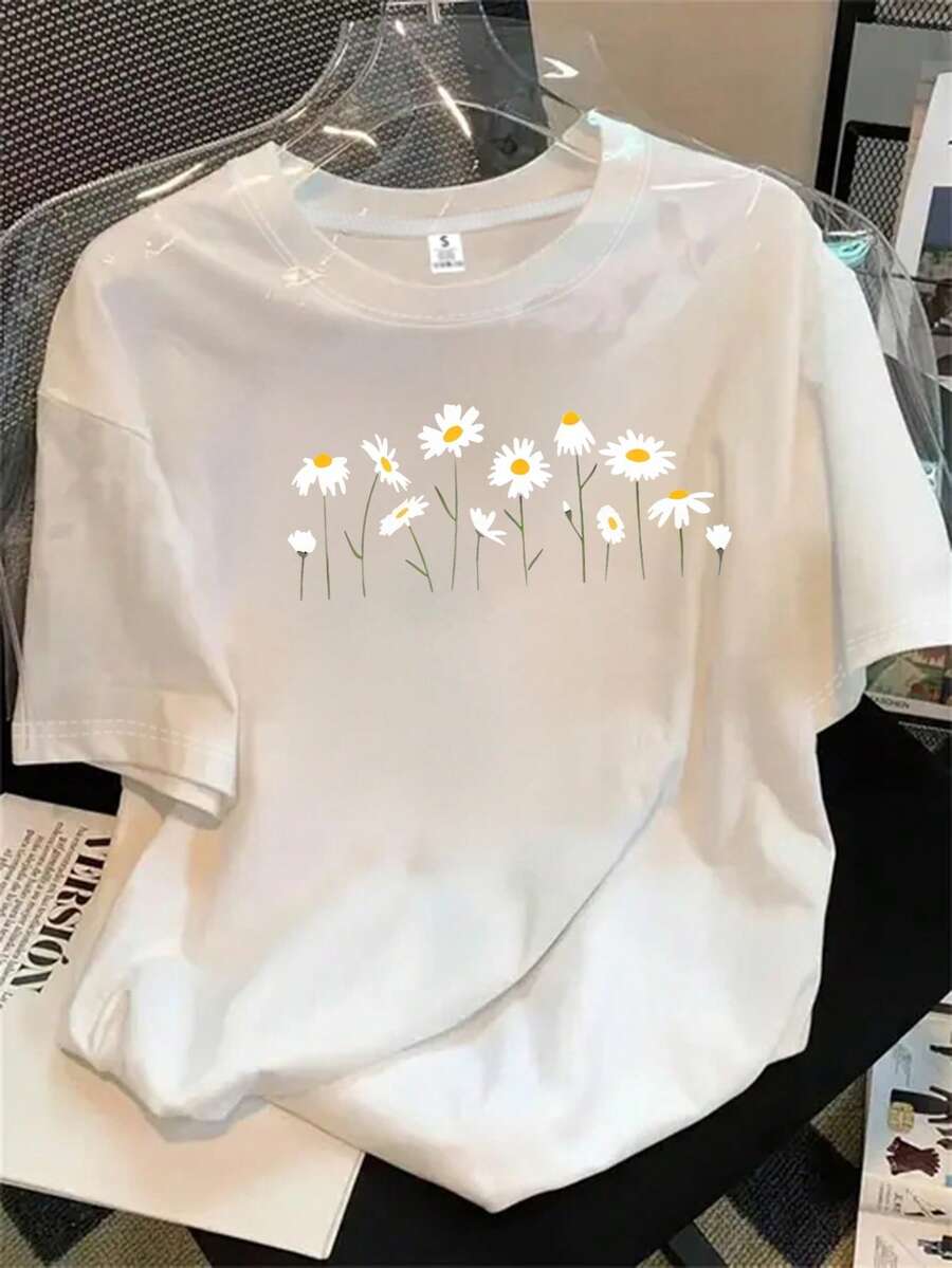 Halloween Graphic T-Shirt - White - View 1