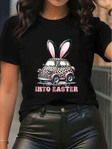 Women T-Shirts - Black - View 6