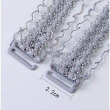 1 Pair Hollow Lace Bra Straps - Women's Seamless Sexy Non-Slip Replacement Straps. These Elastic Adjustable Straps Are Versatile Lingerie Accessories With A Non-Slip Replaceable Design, Suitable For Women To Pair With Dresses, Lingerie And Tops. Sexy Style, Multi-Purpose, Can Also Be Used As Sports Bra Straps, Beautiful And Practical, Multi-Functional. - Multicolor - View 4