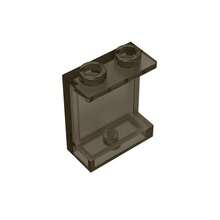 Piezas de bloques de construcción de Panel de pared, piezas de bloques de construcción, juguetes educativos, tecnología, Compatible con MOC, 20 piezas, 87552, 4864, 1X2X2, LDD 87552 - marrón - 20 unidades - Ver 15