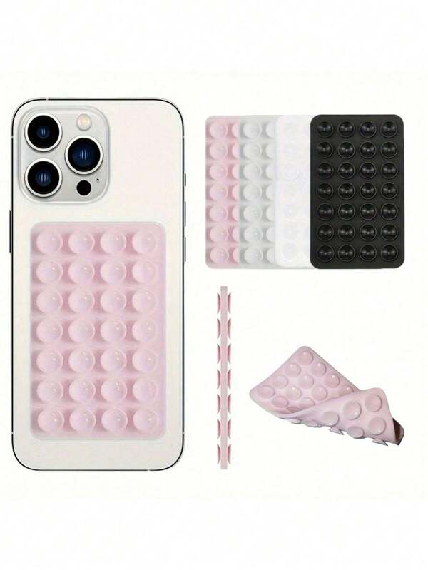 10 cái/2 cái/1 cái Giá đỡ điện thoại hút silicone hai mặt, tương thích với điện thoại Apple và Android. Góc điều chỉnh, thiết kế nhỏ gọn. Phù hợp để trang điểm, nhảy múa, thể dục, yoga, tắm, xem video và làm giá đỡ điện thoại để quay video và chụp ảnh selfie. Octopi, phụ kiện điện thoại, ốp điện thoại. Giá đỡ điện thoại dán. Giá đỡ điện thoại silicone với 28 cốc hút cao.