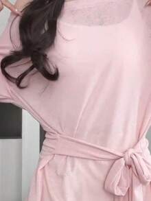 Women Tops - Pink - View 11