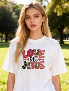 Women T-Shirts - White - View 1