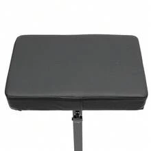 Adjustable Height Salon Armrest Stand With PU Sponge Pad, 27.56-38.98in, For Tattoo Nail Tech - Black - View 6