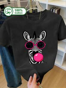 Women T-Shirts - Black - View 1