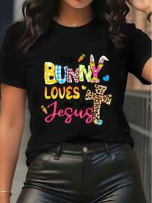 Women T-Shirts - Black - View 6