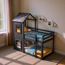 Kids Bed Frames, Headboards & Footboards - 黑色 - 查看 2