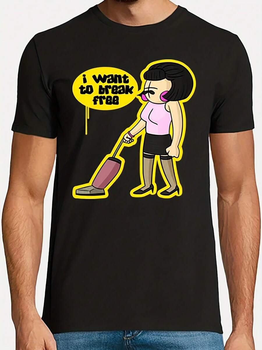 Men T-Shirts - Black - View 1
