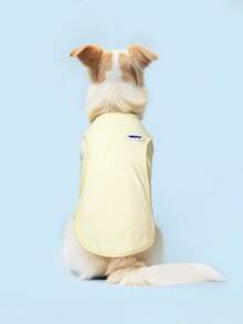 1件夏季透氣防掉毛大狗背心，新型涼感防曬背心，適用於中/大型犬種如邊境牧羊犬和黃金獵犬 - 彩色 - 查看 11