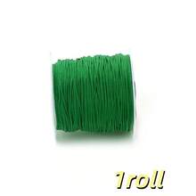 Cuộn dây nylon màu 20m/cuộn - rộng 0.8mm, sợi nylon bện màu sắc rực rỡ đa dạng (trắng, đỏ, hồng, vàng, xanh dương, đen, vàng kim, cầu vồng), lý tưởng để làm đồ trang sức DIY (vòng tay, dây chuyền, móc khóa), vật liệu thủ công cho phụ kiện handmade, xâu hạt & dự án macramé, hoàn hảo cho thủ công mùa xuân/hè, trang trí quà tặng sinh nhật & lễ hội, phong cách đa năng - Dây điện - Xem 9