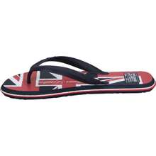 PEPE JEANS | Pepe Jeans Women's Flip Flops – Navy Blue Flip Flops With Union Jack – Summer Pool Flip Flops – Slip-On – Pool – Beach – Sea – Comfortable – Model PMS700014-595 - Navy Blue - View 4