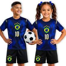 Little Champion Football Brazil 2026 - 黑藍4 - 查看 1