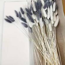 60/120/180/240pcs Bohemian Style Colorful Artificial Flower Bouquets, Suitable For Home Decor, Wedding Decorations, Spring Festivals, Ramadan, Easter, Mother's Day And Valentine's Day Gifts - White + Gray - View 4