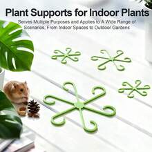 1set/2/3/6sets Climbing Plant Support Rack, Sturdy Plant Fixing Clips, Flower Stem Storage Rack, Multi-Functional, Durable And Aesthetic. - Multicolor - View 3