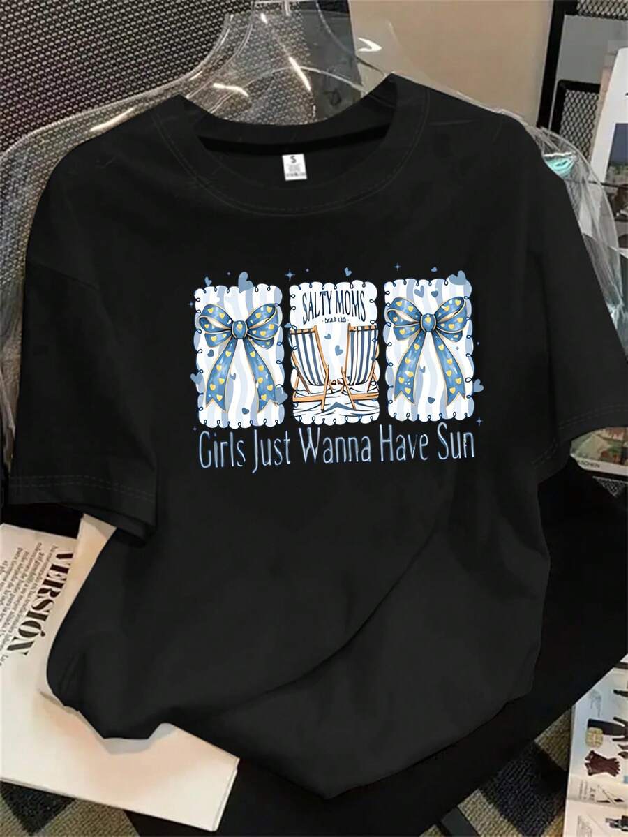 Halloween Graphic T-Shirt - Black - View 1