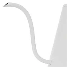 Adler إبريق كهربائي رقبة غزال بتحكم في درجة الحرارة 1 لتر 1100 واط شاشة LED 40-100 درجة مئوية 13 إعداد درجة حرارة الاحتفاظ بالدفء لمدة 120 دقيقة جرس إيقاف تلقائي قاعدة 360 درجة أبيض فضي - قابس اتحاد أوروبي نوع E (220 إلى 240 فولت) - مشاهدة 9