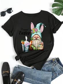 Women T-Shirts - Black - View 5