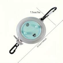Portable Travel Clothesline Cord, Adjustable Camping Clothes Line, Laundry Drying Rope For Hotel Trip, Cruise, Outdoor/Indoor, - Multicolor - View 8