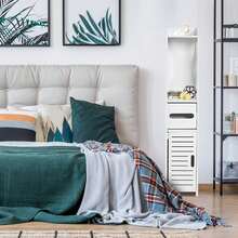 Badezimmer-Hochschrank Als Freistehender Stauraumschrank Mit Schubladen – Multifunktional Nutzbar Auch Als Küchenregal, Putzmittel- Oder Werkzeugschrank, Schlankes Design, Große Kapazität Und Stabile Standfüße, Ideale Aufbewahrungslösung Für Badezimmer, Küche Und Hauswirtschaftsraum, Perfekt Für Mieter, Familien Und Ordnungsliebende, Die Zusätzlichen Stauraum Flexibel Und Stilvoll Nutzen Möchten. - Übersicht 6
