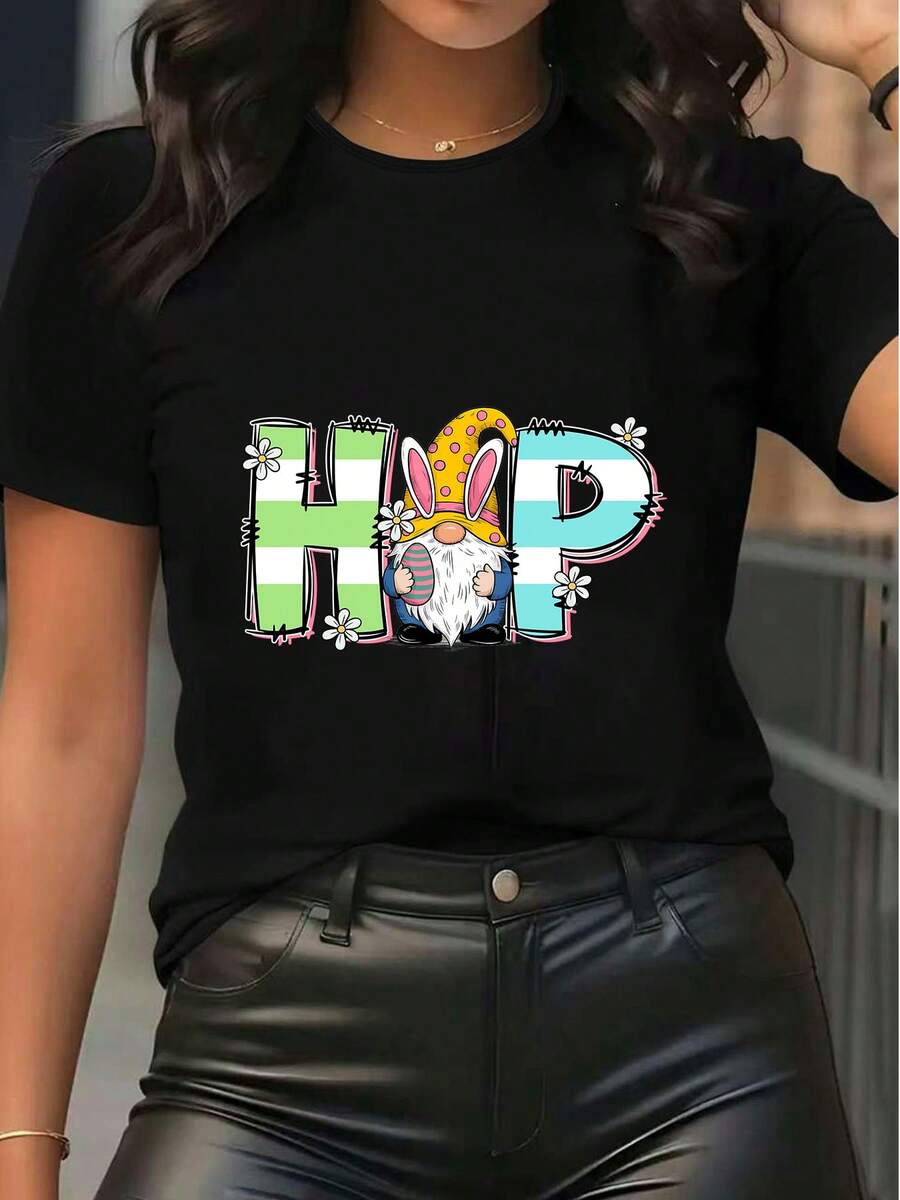 Women T-Shirts - Black - View 1