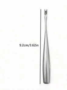 1 件装不锈钢角质层推棒和 V 形清洁器，专业指甲和足部护理工具 - 彩色 - 查看 5