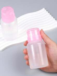 200ml 空指甲油瓶 壓泵式液體儲存瓶 粉色清潔液/卸甲液容器 美甲美甲工具 - 彩色 - 查看 8