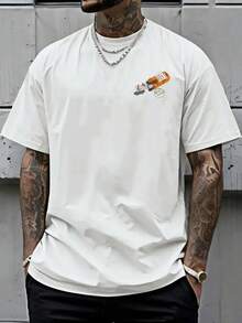Men T-Shirts - White - View 3