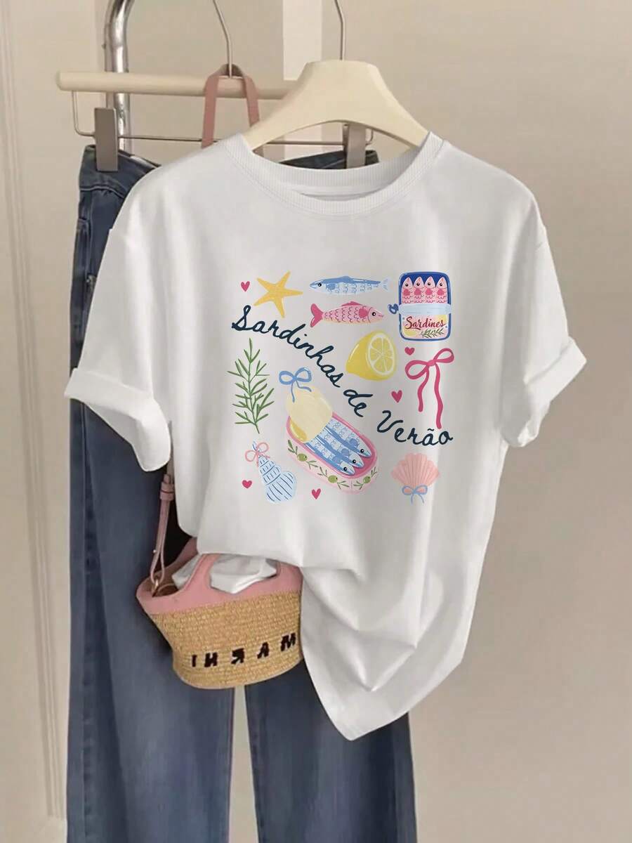 Women T-Shirts - White - View 1