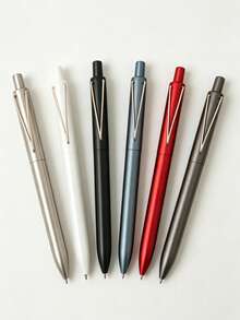 Gold High-End V-Shaped Hook Office Pen, High-Quality Business Advertising Neutral Pen, Student Pen, Signature Pen, Multi-Color Pen - A - View 5