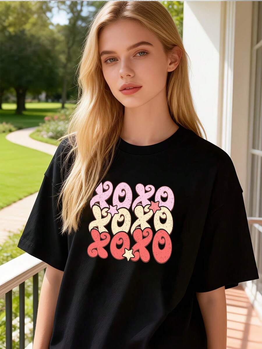 Women T-Shirts - Black - View 1