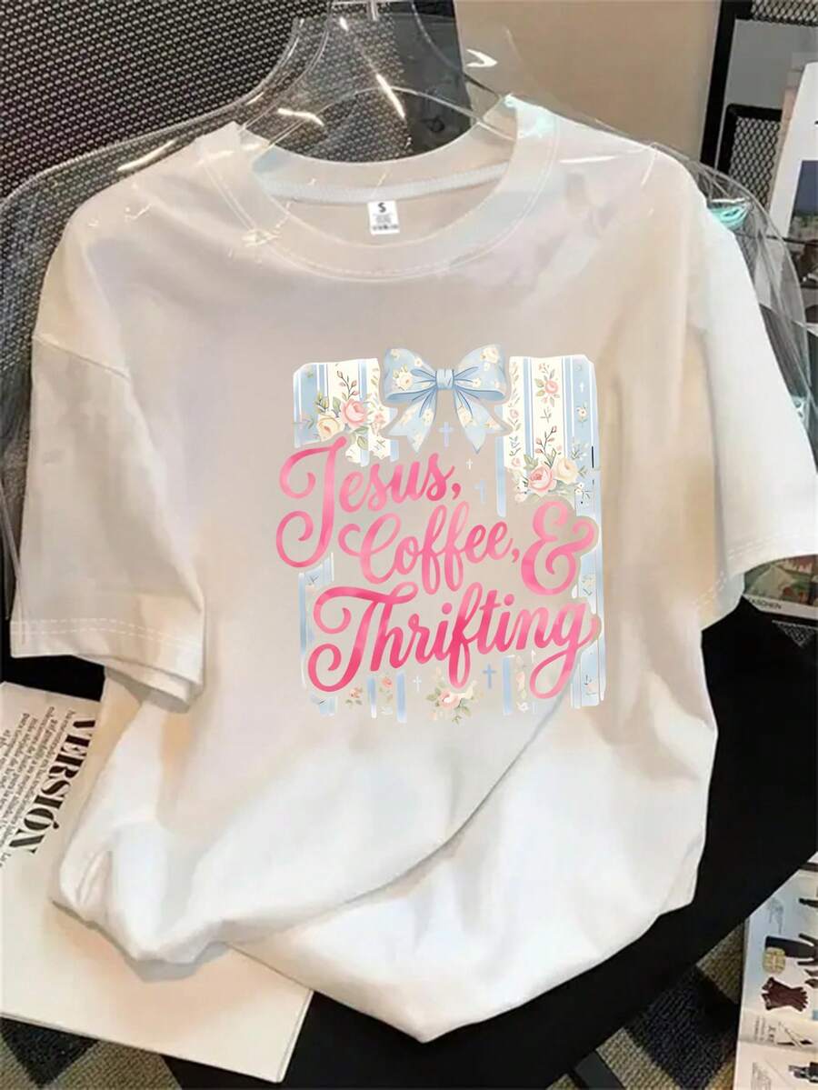 Halloween Graphic T-Shirt - White - View 1