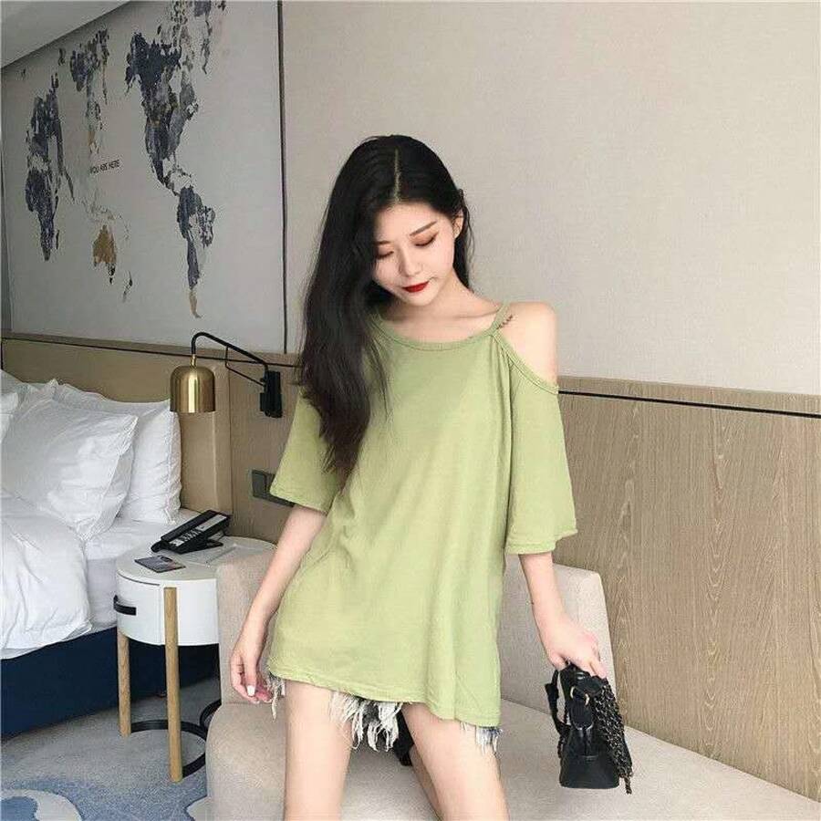 Women Tops - Green - View 1