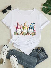 Women T-Shirts - White - View 4
