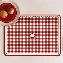 Tapete Absorbente de Malla de Manzana para Cocina, Antideslizante, para Secado Rápido en Lavadora, Baño, Drenaje, Decoración de Mesa EF2J - 3 - Ver 11