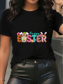 Women T-Shirts - Black - View 6